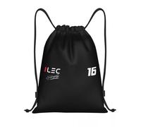 TPDODON Mochila deportiva con cordón Charles Leclerc 16 Racing Car para hombre y mujer