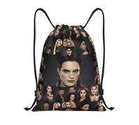 TPDODON Mochila Edward con cordón, bolsa de gimnasio, mochila de cuerdas de la saga Crepúsculo, Amanecer, para senderismo