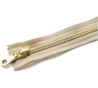 TPDRKOWJX Cremalleras de Metal, Costura, 1 Pieza 5# Cremallera con Dientes Dorados 20 a 50 cm Cierre automático, Bolsa Bricolaje, Bolso, Botas, Accesorios Cremallera,(D Wine,25cm)(F Beige,45cm)