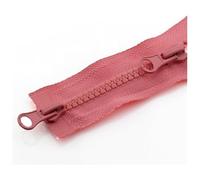 TPDRKOWJX Cremalleras de Metal, Cremalleras, 5 Piezas con Cremallera bidireccional, Doble, Cierre automático Extremo Abierto, Abierta (Rojo, 120 cm)(Lotuscolor,150CM)