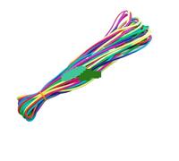 TPDRKOWJX Paracord, 3-100 Metros 4 mm Cuerda Arco Iris 550 de paracaídas Escalada al Aire Libre Camping Equipo Supervivencia Pulsera Accesorios Bricolaje(6M(20FT))(15m(50ft))