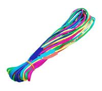 TPDRKOWJX Paracord, 3-100 Metros 4 mm Cuerda Arco Iris 550 de paracaídas Escalada al Aire Libre Camping Equipo Supervivencia Pulsera Accesorios Bricolaje(6M(20FT))(30mm(100ft))