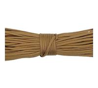TPDRKOWJX Paracord, 5M 10M 20M 31M 550 Cuerda de paracaídas cordón 7 hebras Escalada Camping Supervivencia(001,10m)(Brown,Length 20M)