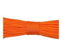 TPDRKOWJX Paracord, 5M 10M 20M 31M 550 Cuerda de paracaídas cordón 7 hebras Escalada Camping Supervivencia(001,10m)(Orange,30M)
