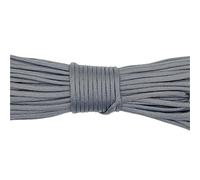 TPDRKOWJX Paracord, 5M 10M 20M 31M 550 Cuerda de paracaídas cordón 7 hebras Escalada Camping Supervivencia(001,10m)(Dark Gray,5M)