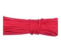 TPDRKOWJX Paracord, 5M 10M 20M 31M 550 Cuerda de paracaídas cordón 7 hebras Escalada Camping Supervivencia(001,10m)(Red,30M)