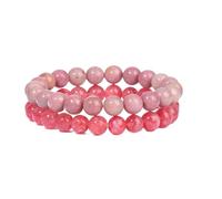 TPDRKOWJX Pulsera De Cuentas, Pulseras Ágatas Rojas for Mujeres Hombres Piedra Lunar Natural Botswana Locas Aventurina Ojo Tigre Conjunto Joyería wanglan(17cm-No.10)