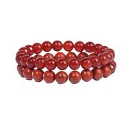 TPDRKOWJX Pulsera De Cuentas, Pulseras Ágatas Rojas for Mujeres Hombres Piedra Lunar Natural Botswana Locas Aventurina Ojo Tigre Conjunto Joyería wanglan(21cm-No.1)