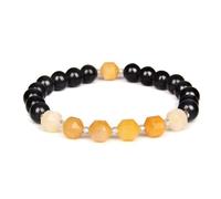 TPDRKOWJX Pulsera De Cuentas, Pulseras Ágatas Rojas Geométricas for Mujeres Hombres Brazalete Piedra Cuarzo Natural Facetado Ópalo Aventurina Joyería Moda Única wanglan(19cm-Aventurine)