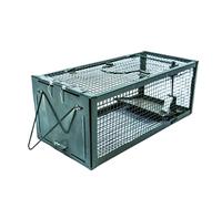 TPDRKOWJX Trampas for Ratas, trampas for, Receptor de Ratones 1 Uds. Caja Jaula Ardilla multifunción Acero Inoxidable Resistente Alta sensibilidad
