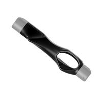 TPE Golf Grip Trainer Herramienta de Práctica Suave para Principiantes y Jóvenes en Interiores/Exteriores, Ideal para Desarrollar la Memoria Muscular (Grey)