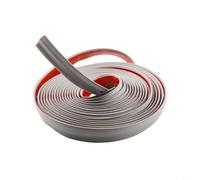 TPE - Tira de suelo de 10 m para una gestión segura de bordes y estética sin costuras en entradas (gris claro 10 m)