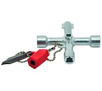 TPF Comercial 0007655880005 - Llave para armario (de distribución, de zinc colado a presión)