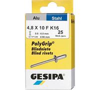 TPF Comercial 0007693574810 - Mini-Pack PolyGrip (aluminio, acero, 4.8 x 10 mm)