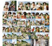 TPFRUPGD 55pcs ENHYPEN Lomo Cards Photo Cards Mini Cards Orange Blood Album Cards Set Enhypen Orange Flower Sweet Venom Photocards Album Cards Set for Fans