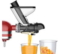 TPGSING Accesorio para exprimidor masticador para batidora Kitchenaid, separación de residuos de jugo, exprimidor para Kitchenaid, accesorio para exprimidor lento KitchenAid con Putter