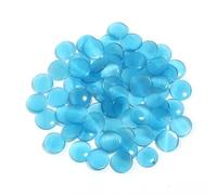 TPIONEER Cuentas de cabujón de Ojo de Gato de Piedra Natural 6-14 mm, espaciadores Redondos de Colores Variados para Hacer Joyas y Manualidades.