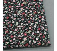 TPIONEER Tela de Popelina de algodón con Estampado Floral pequeño Estilo Pastoral Liberty, Muselina Fina, Accesorios de Costura por Medio Metro