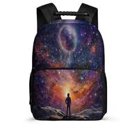 TPISLI Backpack Cielo Estrellado Kids Schoolbag Adjustable Straps,Mochila Colorido Escolar Kawaii Bookbag Mochila De Gran Capacidad School Travel Laptop Regalo Para Niños
