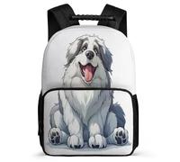TPISLI Backpack Kids Schoolbag Adjustable Straps,Mochila Galleta Paisaje de amor Escolar Kawaii Bookbag Mochila De Gran Capacidad School Travel Laptop Bookbag Regalo Para Niños