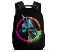 TPISLI Backpack Zebra Kids Schoolbag Adjustable Straps,Mochila Estampado Animal Escolar Kawaii Bookbag Mochila De Gran Capacidad School Travel Laptop Regalo Para Niños