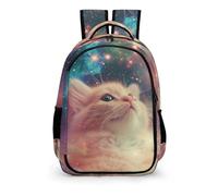 TPISLI Bolso Gato Gatito Mochilas Escolares Niña Niño Adolescentes Animal Print Escolar Infantile 6-10 - 15 Años Niñas Y Niños Juveniles Para Primaria Y Secundaria Colegio 43CM