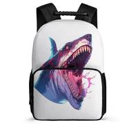 TPISLI Infantil Mochila Tiburón Kawaii, Mochilas Scuola Primaria, Mochila Vida Marina Escolares Adolescentes, Mochilas Para Niños Y Niñas