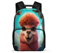TPISLI Mochila Alpaca Bonita Escolar Colegio Chica, Mochila Animal Alpaca Infantil Para Juveniles Niña, Mochilas Escolares Primaria Para Niños Instituto Ligera