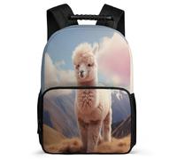 TPISLI Mochila Alpaca Escolar Colegio Chica, Mochila Tema Animal Infantil Para Juveniles Niña, Mochilas Escolares Primaria Para Niños Instituto Ligera