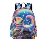 TPISLI Mochila Axolotl Chico 11 Años Mochila Colegio Salamandra para Escolares Secundaria Backpack Ligera Resistente Vuelta al Cole Uso Diario Outdoor Excursión