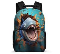 TPISLI Mochila Ballena Escolar Para Niños Niño Informal Grande, Mochila Tema de Animales en 3D Colegio De Nailon Fieltro Mochilas Escolares Para Niña Primaria Y Secundaria De Grados 2 A 8
