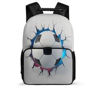 TPISLI Mochila Balón de Fútbol Para Niñas Y Niños, Mochilas Escolares Para Infantil De 9 A 18 Años, Mochila Colegio Niñas Con Fútbol Ligera Moda, Ideal Escuela O Viajes