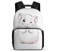 TPISLI Mochila Bonito Conejillo de Indias Cerdo para Niño Niña Colegio Primaria, Mochila Escolar Holandés Cerdo 8-12 Años, School Bag, Primaria Viaje, Cómoda para Libros Cuadernos