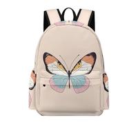 TPISLI Mochila Butterfly Illustration Instituto para Adolescentes Chico, Mochilas Escolares Juveniles 9 A 13 Años con Colourful, Mochilas Niña para Viagem, Diário, Escolar