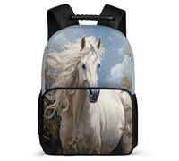 TPISLI Mochila Caballo Escuela Primaria Niña, Mochilas Escuela Secundaria Niño, Mochila Animal Infantil Casual, Mochilas Portatil 16