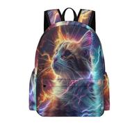 TPISLI Mochila Cat Motif Instituto para Adolescentes, Mochilas Escolares Juveniles 7 A 13 Años con Animal Kitten Pattern, Mochilas Grande para Viagem & Escola