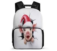 TPISLI Mochila Cerdo Escolar Niño Primaria, 2025 Mochila Cerdito Animal en 3D Para Niño E Niñas 8 A 12 Años, Mochilas Escolares Chica Para École Primaire Quarta Elementare