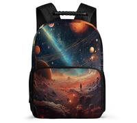 TPISLI Mochila Cielo Estrellado Escolares Niños Adolescentes, Mochila Colorido Escolar Chico Grandes, Mochilas Informal Primaria Y Secundaria Para 9 10-17 Años