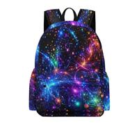 TPISLI Mochila Cielo Estrellado Niños 7-11 Años Mochila Colorido Chico Clase 3 Bolsa Primaria Práctica Resistente Deporte Outdoor Outdoor Viaje Colegio Uso Diario