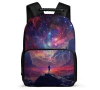 TPISLI Mochila Cielo Estrellado Para Niñas Y Niños, Mochilas Escolares Para Infantil De 9 A 18 Años, Mochila Colegio Niñas Con Colorido Ligera Moda, Ideal Escuela O Viajes
