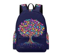 TPISLI Mochila Colegio Árbol de Corazones Chico y Chica 11 Años Mochila Escolar Colorido Botánico Escolares Mochilas Escolares Impermeables, Bookbag para Viaje y Actividades al Aire Libre