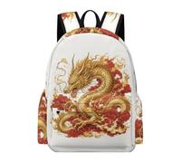 TPISLI Mochila Colegio Dragón Chicos Clase 7-9 Mochila de Dragón para Escolares Secundaria Backpack Moderna Durable Vuelta al Cole Colegio Outdoor Uso Diario