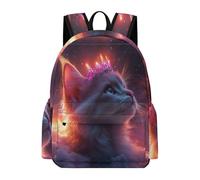 TPISLI Mochila Colegio Estampado Gato Escolares Chico y Chica Mochila Escolar Motivo Animal Gatito 9-13 Años Mochila de Gran Capacidad, Bookbag para Excursión y Uso Diario y Vuelta al Cole
