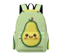 TPISLI Mochila Colegio Lindo Aguacate para Chicas 7-11 Años Mochila Escolar Fruta Tema para Chicos Clase 3-5 Backpack, Daypack Impermeable en Escuela, Viaje y Uso Diario Actividades Diarias