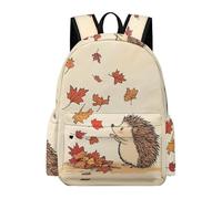 TPISLI Mochila Colegio Lindo Erizo 12-16 Años para Niña Mochila Otoño Tema Curso 8-10 para Niño School Bag, Bookbag Duradera en Curso, Libros y Salidas Actividades Diarias