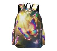 TPISLI Mochila Colegio Mariposa Chico 11 Años Mochila Mariposas Niño 13 Años Bolsa Secundaria Práctica Resistente Vuelta al Cole Colegio Excursión Viaje Uso Diario
