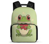 TPISLI Mochila Colegio Rana Primaria para Chicos Chicas Mochila Small Animal 7-12 Años Daypack, Bolsillos Laterales Tejido 1680D Ocio Actividades