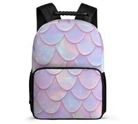 TPISLI Mochila Colegio Rosa para Niño Niña 7-11 Años Mochila Colegio Pez Tema Cursos 1-3 Daypack, Asa Reforzada Resistente Ligera Ocio Actividades