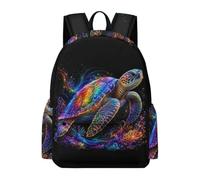 TPISLI Mochila Colegio Tortuga Niños 7-11 Años Mochila Escolar Criatura Marina Escolares 8-12 Años, Bolsa Secundaria Práctica Resistente Regalo Escolar Excursión