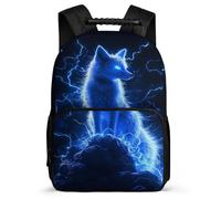 TPISLI Mochila Colegio Zorro Diseño Niña Niño 7-11 Años Mochila Colegio Zorro Animal Escuela Primaria Daypack, Detalles de Fieltro Tejido 1680D Ocio Actividades